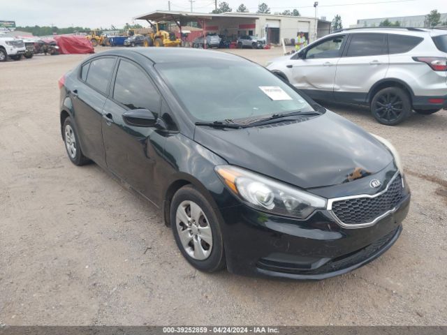 KNAFK4A67E5148250 KIA FORTE LX