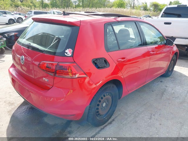 3VW2A7AU0FM018209 Volkswagen Golf Tdi Se 4-door