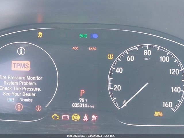 Honda ACCORD LX 2019 1HGCV1F18KA028521 Image 7