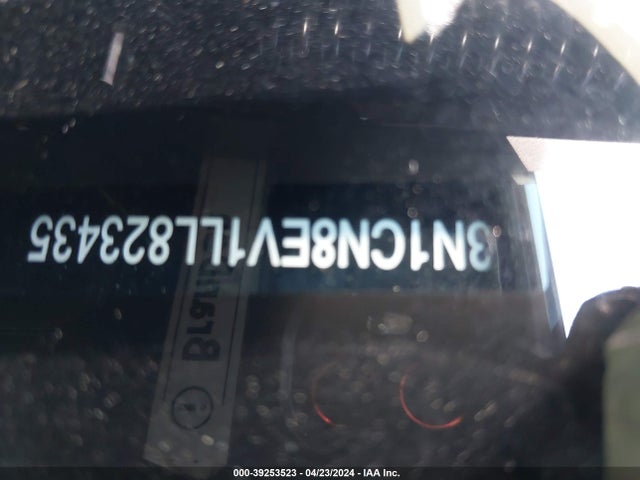 3N1CN8EV1LL823435 Nissan Versa Sv Xtronic Cvt