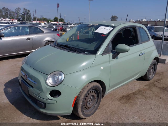 2013 FIAT 500 3C3CFFAR0DT698361 Photo 1