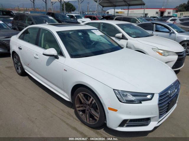 Aukcja sprzedaży 2018 Audi A4 2.0t Tech Ultra Premium/2.0t Ultra Premium, vin: WAULMAF4XJN007766, numer aukcji: 39253627