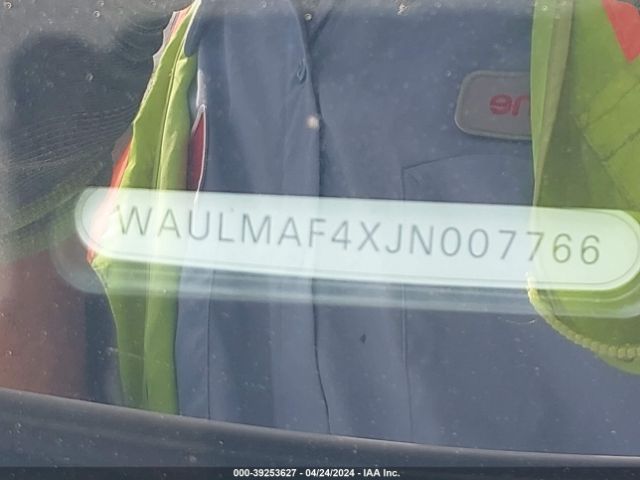 WAULMAF4XJN007766 Audi A4 2.0t Tech Ultra Premium/2.0t Ultra Premium