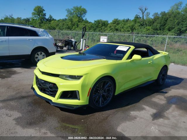 1G1FK3D62L0100103 Chevrolet Camaro Rwd  Zl1