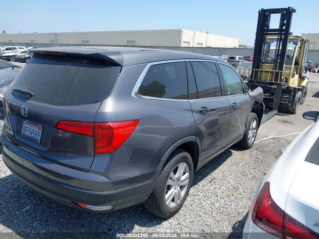 Honda PILOT LX 2018 5FNYF5H15JB029492 Image 4