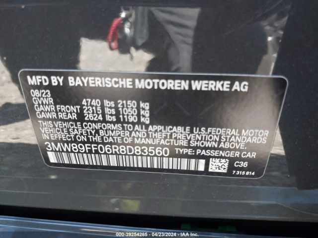 3MW89FF06R8D83560 BMW 3 Series 330i Xdrive