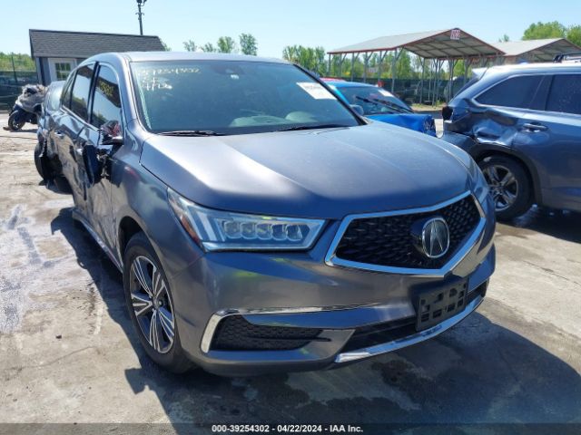 2018 Acura Mdx მანქანა იყიდება აუქციონზე, vin: 5J8YD4H3XJL007309, აუქციონის ნომერი: 39254302