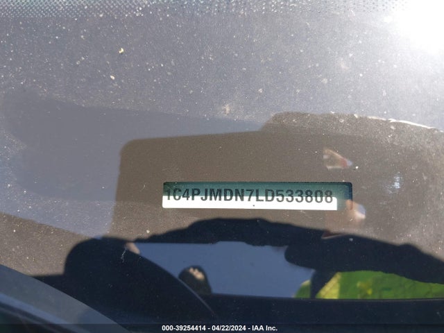 Jeep Cherokee Limited 4x4 2020 1C4PJMDN7LD533808 Image 9