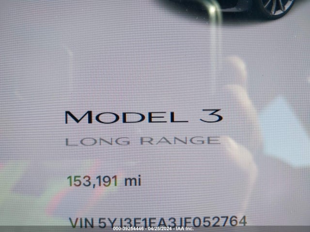 Tesla Model 3 Long Range/mid Range 2018 5YJ3E1EA3JF052764 Image 15
