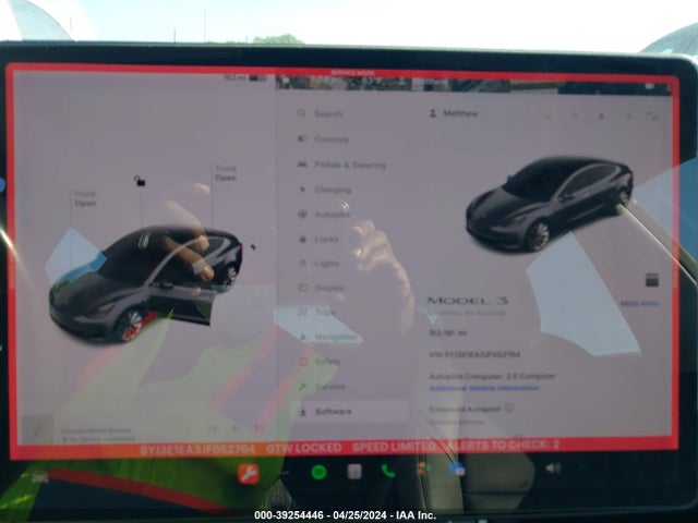Tesla Model 3 Long Range/mid Range 2018 5YJ3E1EA3JF052764 Image 18