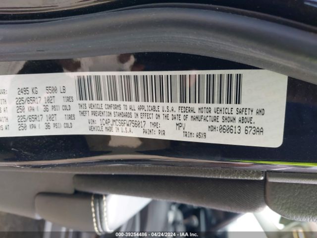 1C4PJMCS6FW756017 Jeep Cherokee Latitude