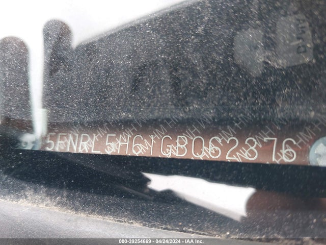 Honda Odyssey Ex-l 2016 5FNRL5H61GB062376 Image 9