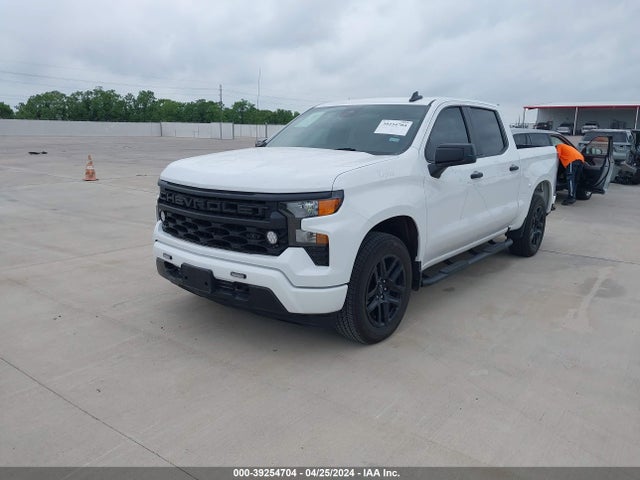 Chevrolet Silverado 1500 2wd  Short Bed Custom 2023 3GCPABEK6PG184559 Image 2