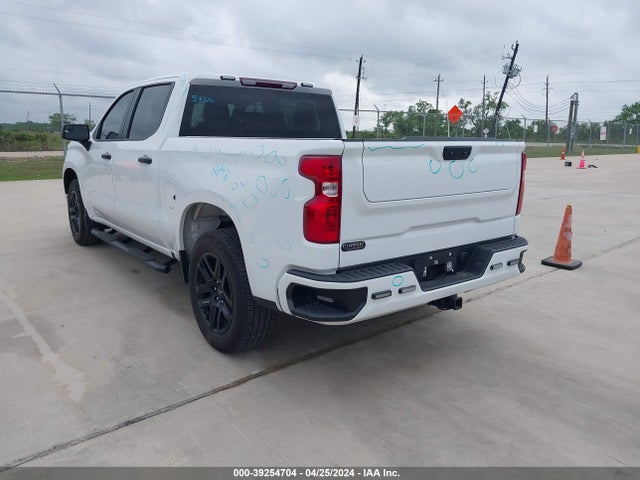 Chevrolet Silverado 1500 2wd  Short Bed Custom 2023 3GCPABEK6PG184559 Image 3