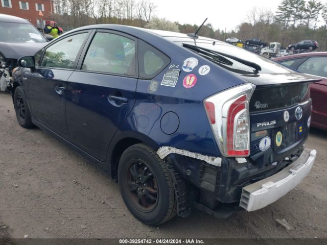 JTDKN3DUXE0385518 Toyota Prius Four