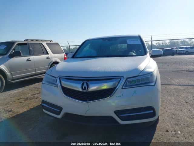 5FRYD3H44FB003024 Acura Mdx Technology Package