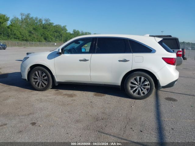 5FRYD3H44FB003024 Acura Mdx Technology Package