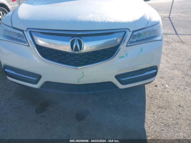 5FRYD3H44FB003024 Acura Mdx Technology Package