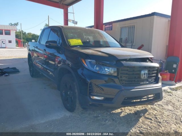 2022 Honda Ridgeline Black Edition მანქანა იყიდება აუქციონზე, vin: 5FPYK3F8XNB026617, აუქციონის ნომერი: 39255096