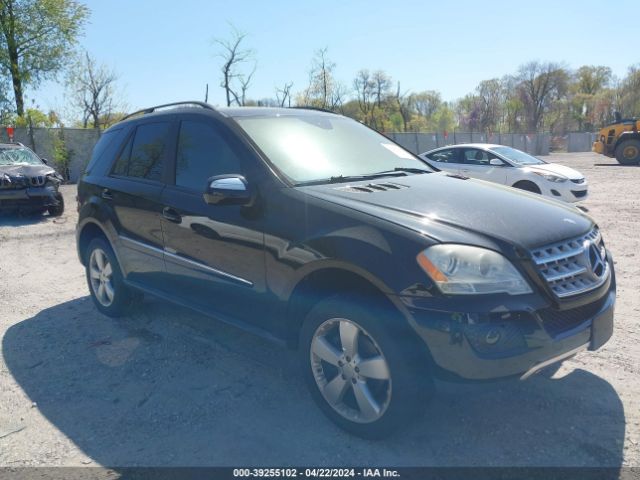 Auction sale of the 2009 Mercedes-benz Ml 350 4matic, vin: 4JGBB86E09A444938, lot number: 39255102