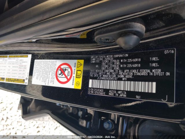 JTJYARBZ6G2045147 Lexus NX 200T