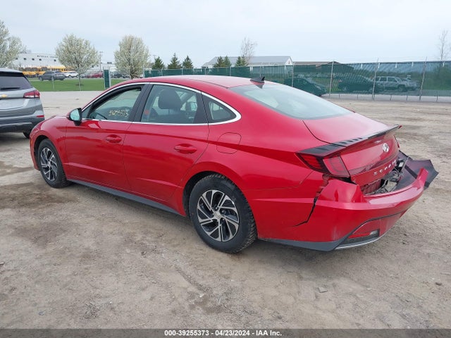 Hyundai Sonata Blue 2021 KMHL24JJ0MA020976 Image 3