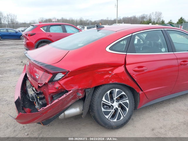 Hyundai Sonata Blue 2021 KMHL24JJ0MA020976 Image 6