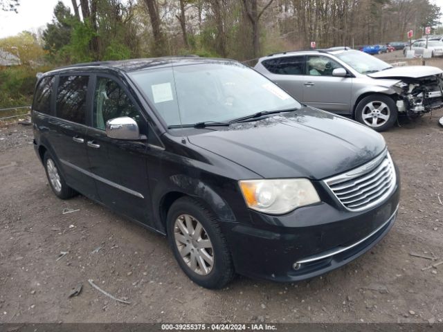 Auction sale of the 2012 Chrysler Town & Country Touring-l, vin: 2C4RC1CG9CR345101, lot number: 39255375