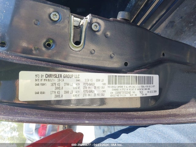 RAM 1500 Express 2015 1C6RR6FT5FS522483 Image 9