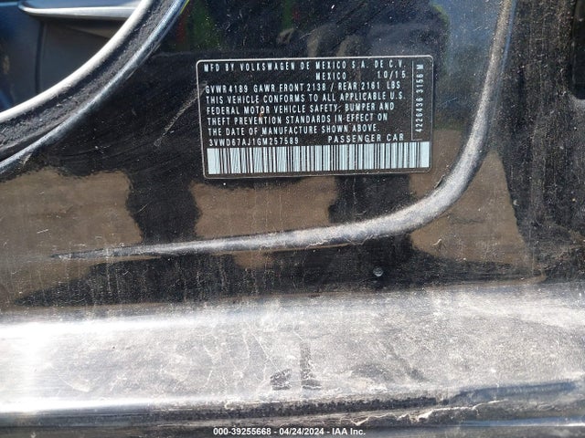 3VWD67AJ1GM257589 Volkswagen Jetta 1.4t Se