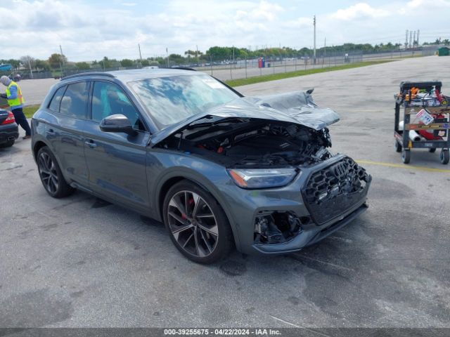 Auction sale of the 2024 Audi Sq5 Prestige Tfsi Quattro Tiptronic, vin: WA1C4AFY5R2023726, lot number: 39255675