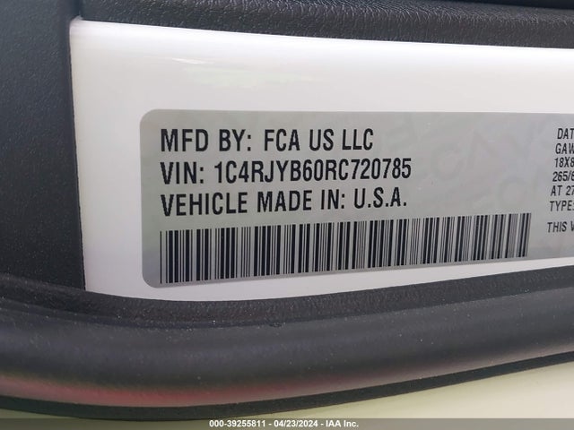 Jeep Grand Cherokee 4xe 2024 1C4RJYB60RC720785 Image 9