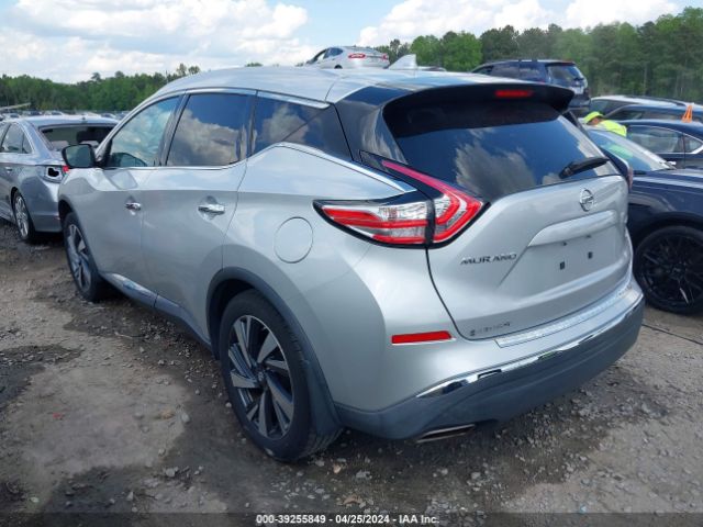 5N1AZ2MG5HN170913 Nissan Murano Platinum