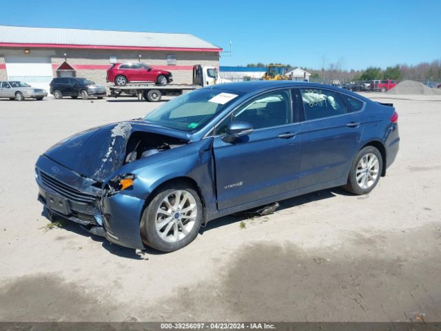 3FA6P0MU1KR157080 Ford Fusion Hybrid Sel