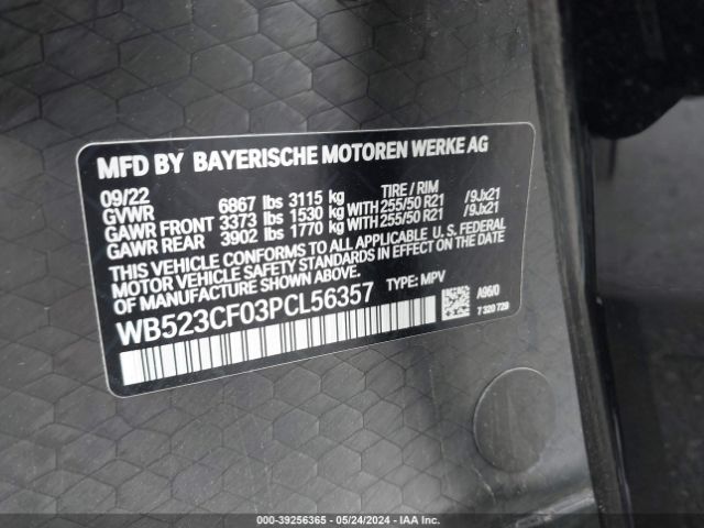 WB523CF03PCL56357 BMW Ix Xdrive50