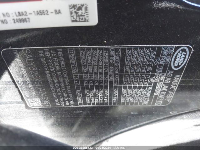 2020 LAND ROVER RANGE ROVER VELAR SALYB2EX9LA249967 Photo 8