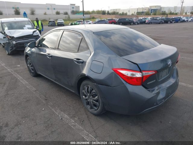 2T1BURHE2GC630250 Toyota COROLLA LE