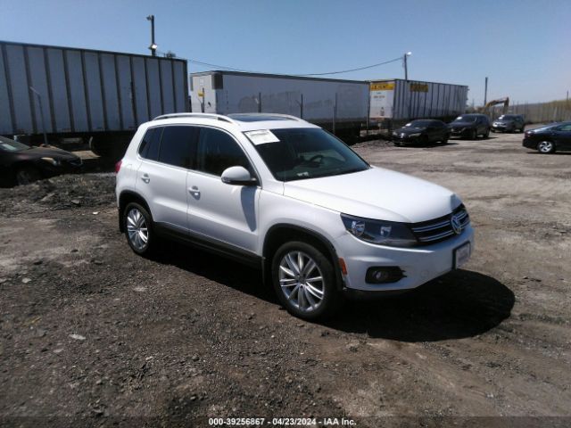 Auction sale of the 2014 Volkswagen Tiguan Sel, vin: WVGBV3AXXEW593017, lot number: 39256867