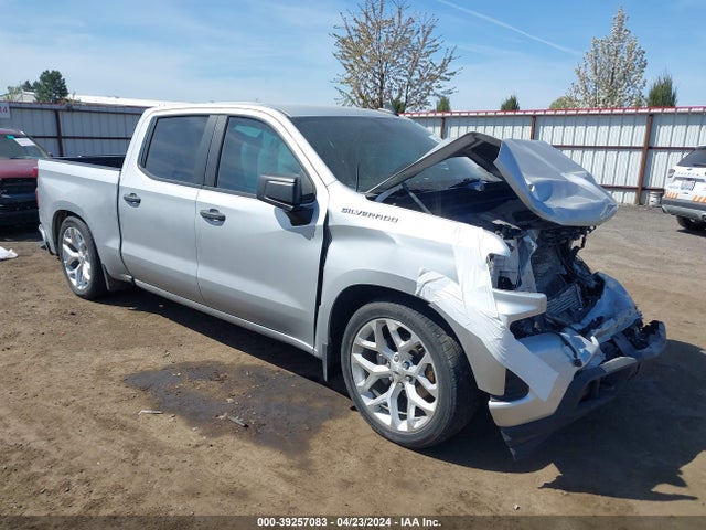 Chevrolet Silverado 1500 2wd  Short Bed Custom 2021 1GCPWBEK8MZ382198 main image