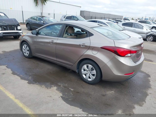 Hyundai ELANTRA SE 2016 5NPDH4AE6GH698395 Image 3