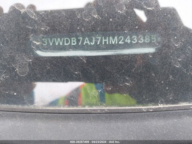 3VWDB7AJ7HM243385 Volkswagen Jetta 1.4t Se