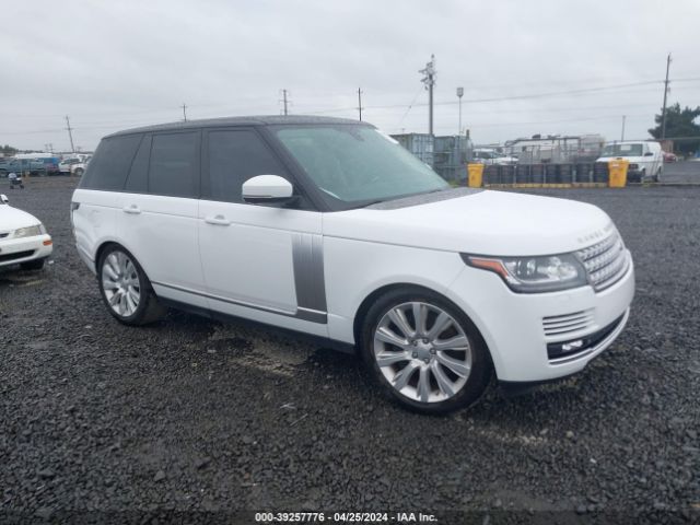 Продаж на аукціоні авто 2015 Land Rover Range Rover 5.0l V8 Supercharged, vin: SALGS2TF2FA241154, номер лоту: 39257776