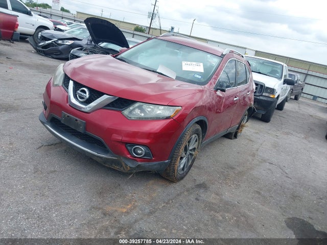 Nissan Rogue Sl 2014 5N1AT2MT4EC841106 Image 2