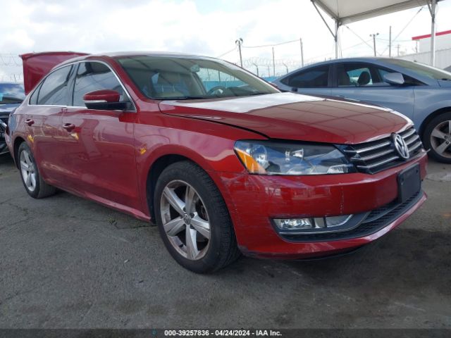 39257836 :رقم المزاد ، 1VWAS7A3XFC078080 vin ، 2015 Volkswagen Passat 1.8t Limited Edition مزاد بيع