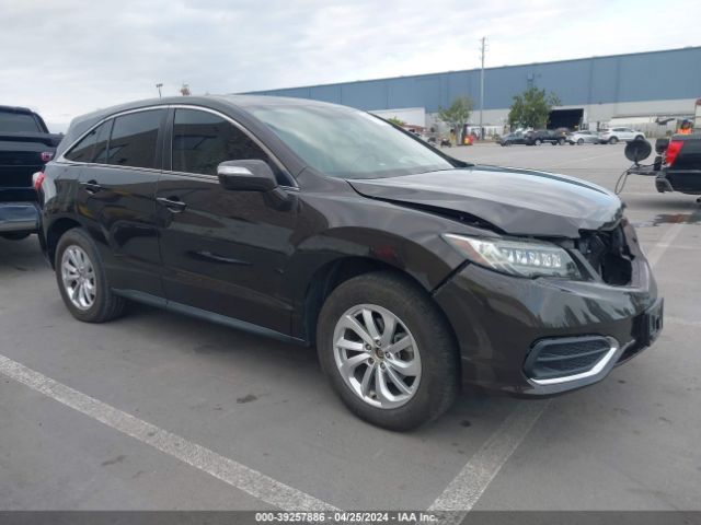 39257886 :رقم المزاد ، 5J8TB3H38HL013310 vin ، 2017 Acura Rdx Acurawatch Plus Package مزاد بيع