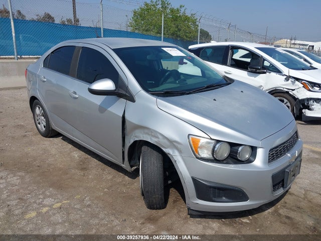 Chevrolet Sonic Lt Auto 2014 1G1JC5SH7E4172093 Image 1