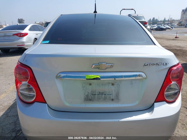 Chevrolet Sonic Lt Auto 2014 1G1JC5SH7E4172093 Image 16