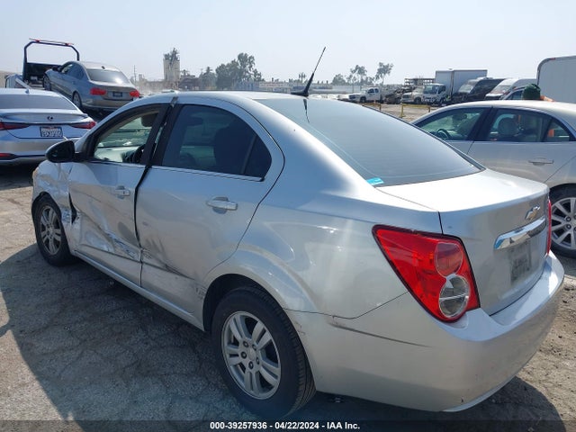 Chevrolet Sonic Lt Auto 2014 1G1JC5SH7E4172093 Image 3