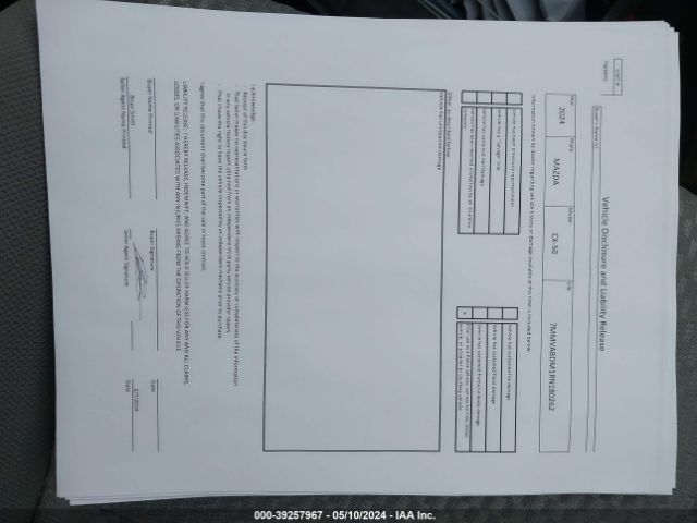 7MMVABDM1RN180262 Mazda Cx-50 2.5 S Premium