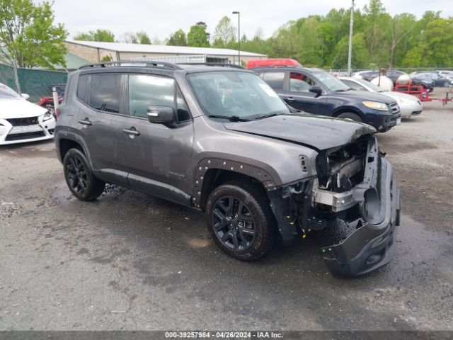 Auction sale of the 2016 Jeep Renegade Justice, vin: ZACCJBBT0GPD64887, lot number: 39257984